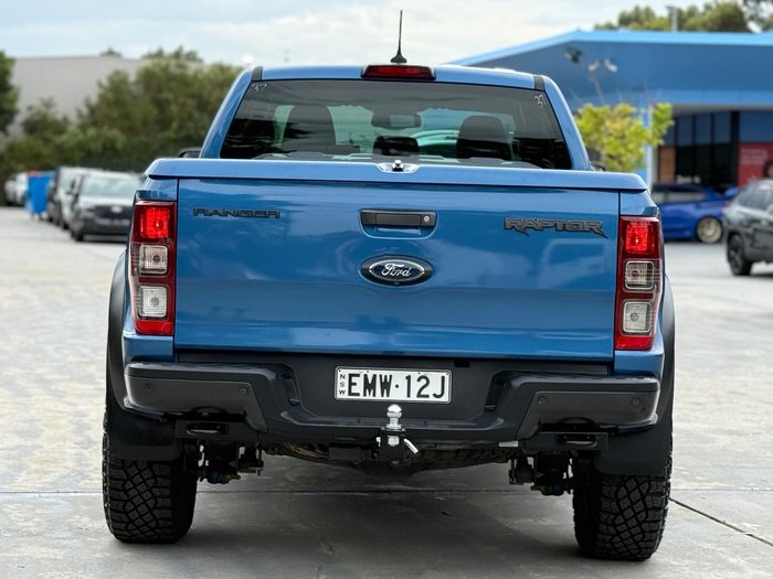 2021 Ford Ranger Raptor PX MkIII MY21.25 4X4 Dual Range Ford Performance Blue