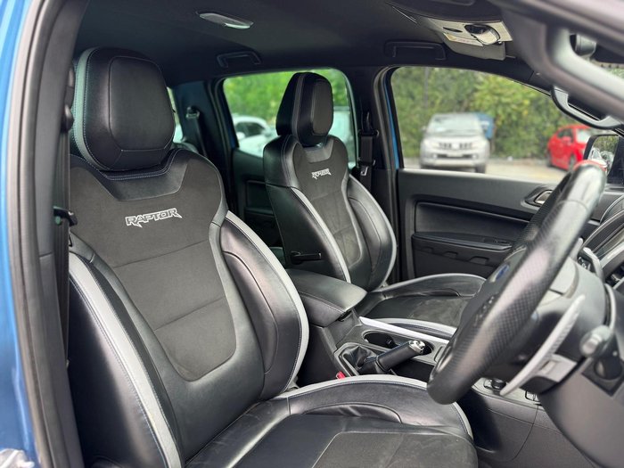 2021 Ford Ranger Raptor PX MkIII MY21.25 4X4 Dual Range Ford Performance Blue