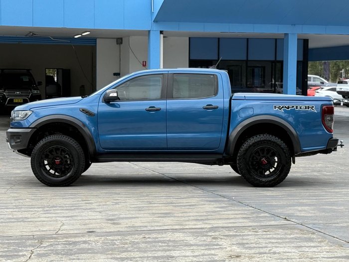 2021 Ford Ranger Raptor PX MkIII MY21.25 4X4 Dual Range Ford Performance Blue