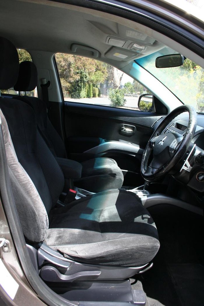 2009 Mitsubishi Outlander LS ZH MY10 4X4 On Demand Iron Bark