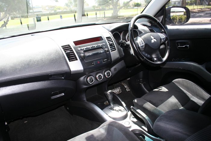 2009 Mitsubishi Outlander LS ZH MY10 4X4 On Demand Iron Bark
