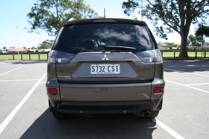 2009 Mitsubishi Outlander LS ZH MY10 4X4 On Demand Iron Bark
