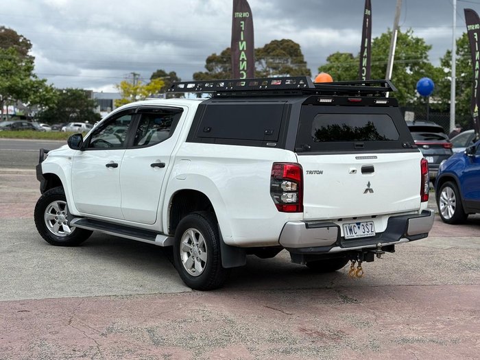 2022 Mitsubishi Triton GLX MR MY23 4X4 Dual Range White