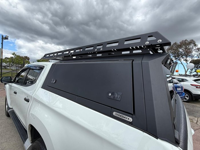 2022 Mitsubishi Triton GLX MR MY23 4X4 Dual Range White