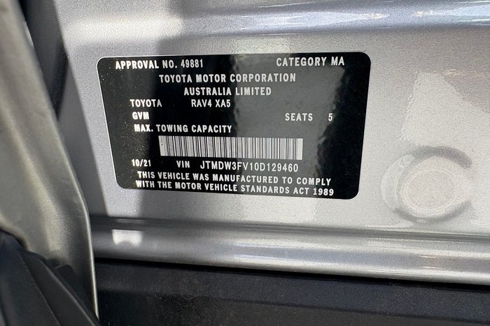 2021 Toyota RAV4 Cruiser