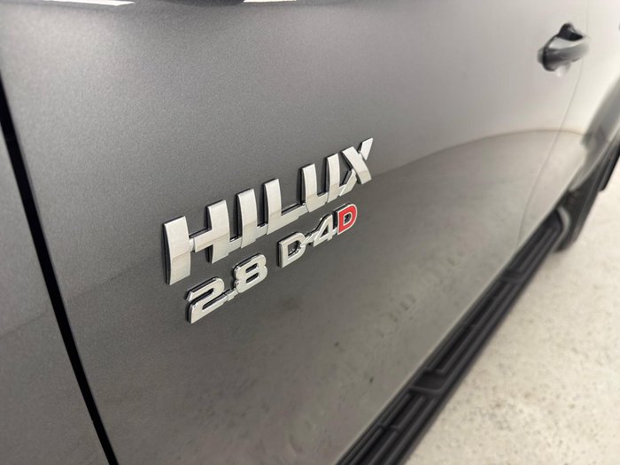 2022 Toyota Hilux SR GUN126R 4X4 Dual Range Graphite