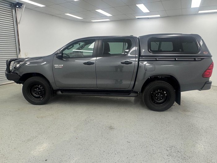 2022 Toyota Hilux SR GUN126R 4X4 Dual Range Graphite