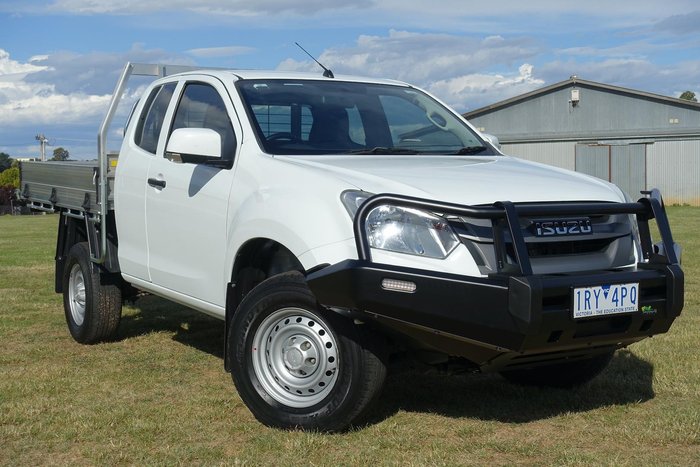 2020 Isuzu D-MAX SX MY19 4X4 Dual Range Splash White
