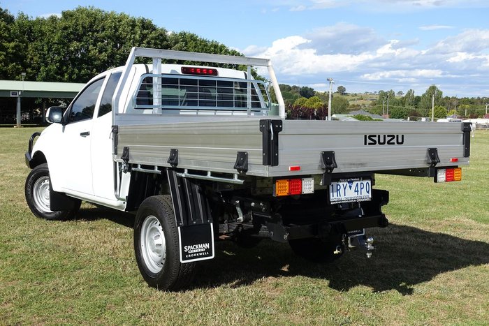 2020 Isuzu D-MAX SX MY19 4X4 Dual Range Splash White