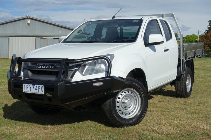 2020 Isuzu D-MAX SX MY19 4X4 Dual Range Splash White