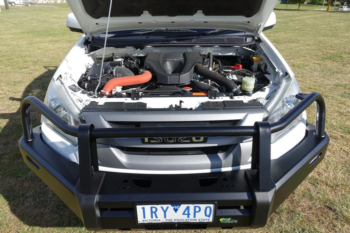 2020 Isuzu D-MAX SX MY19 4X4 Dual Range Splash White