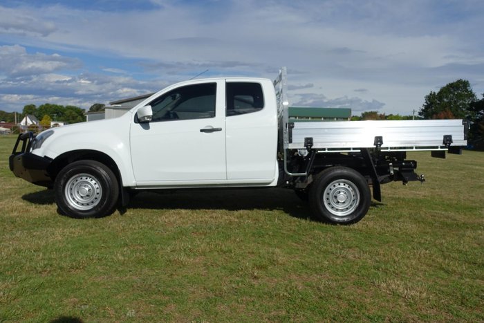 2020 Isuzu D-MAX SX MY19 4X4 Dual Range Splash White