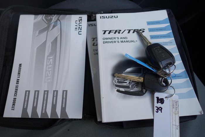 2020 Isuzu D-MAX SX MY19 4X4 Dual Range Splash White