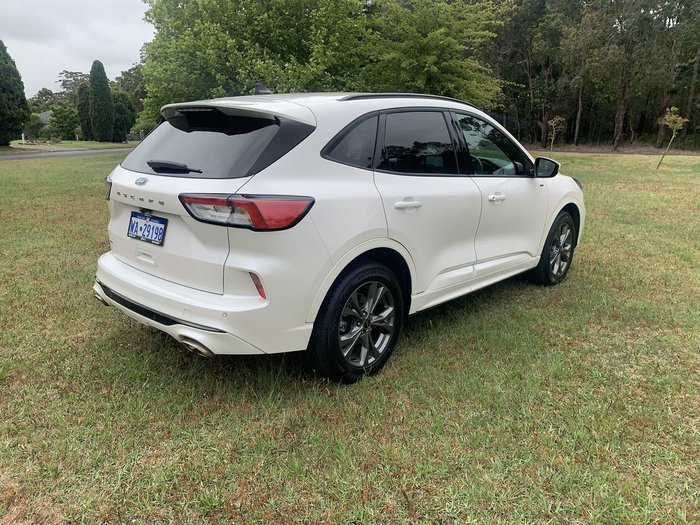 2023 Ford Escape ST-Line ZH MY23.25 AWD White Platinum