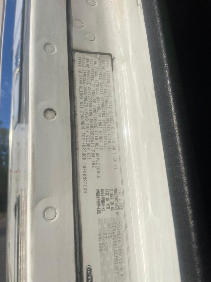 2018 Freightliner Argosy