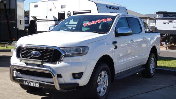 2021 Ford Ranger XLT PX MkIII MY21.25 4X4 Dual Range White