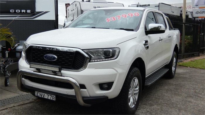 2021 Ford Ranger XLT PX MkIII MY21.25 4X4 Dual Range White