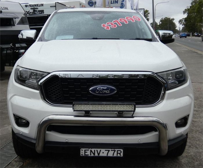 2021 Ford Ranger XLT PX MkIII MY21.25 4X4 Dual Range White