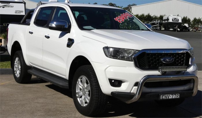 2021 Ford Ranger XLT PX MkIII MY21.25 4X4 Dual Range White
