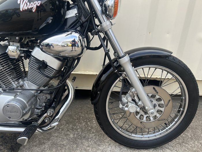 1994 YAMAHA VIRAGO 250 (XV250) Road BLACK