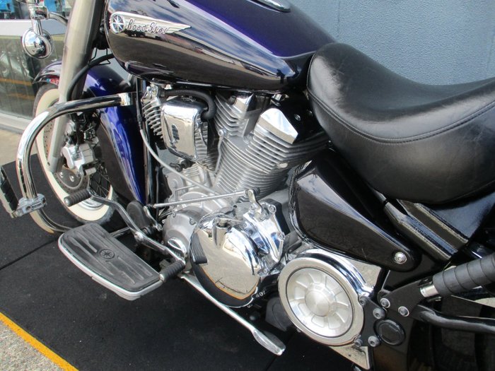 2004 Yamaha XV1600A ROAD STAR PURPLE