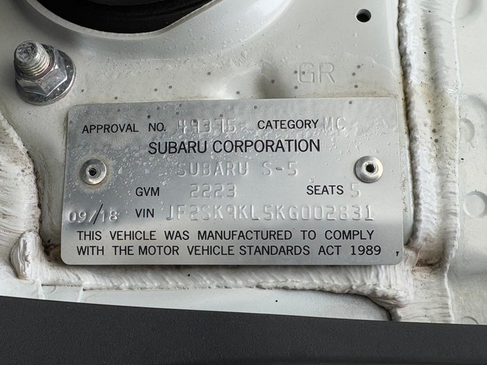 2018 Subaru Forester 2.5i