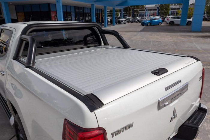 2019 Mitsubishi Triton GLS Premium MR MY20 4X4 Dual Range White