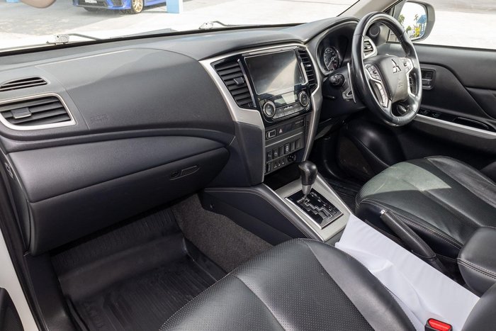 2019 Mitsubishi Triton GLS Premium MR MY20 4X4 Dual Range White