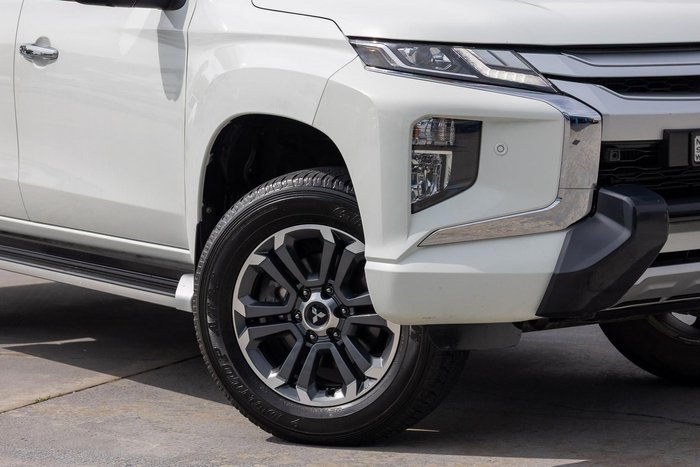 2019 Mitsubishi Triton GLS Premium MR MY20 4X4 Dual Range White