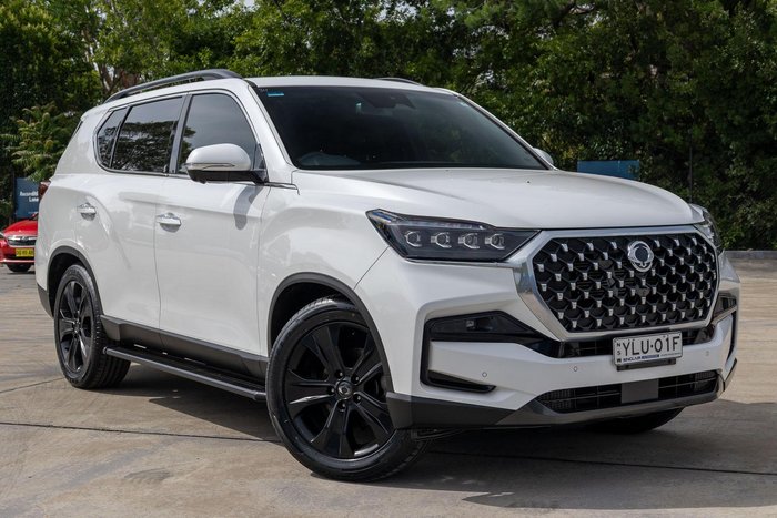 2021 SsangYong Rexton Ultimate Y450 MY21 4X4 Dual Range WHITE
