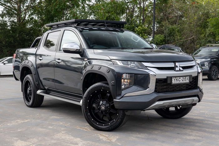 2020 Mitsubishi Triton GLX-R MR MY21 4X4 Dual Range Graphite Grey