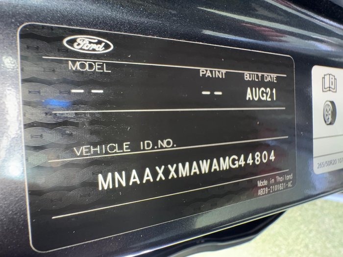 2021 Ford Everest Sport