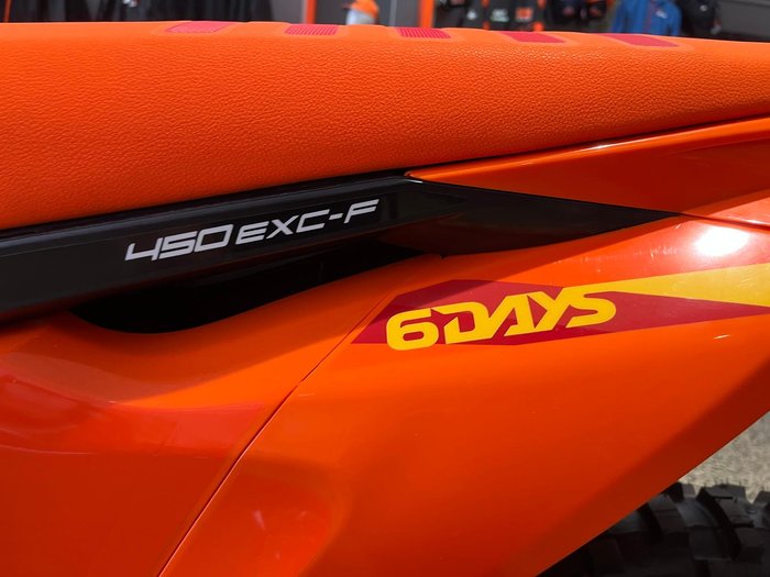 2025 KTM 450 EXC-F Six Days EXC-F Orange