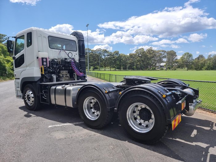 2023 Fuso Shogun FV74 510HP AIR SUSPENSION PRIMEMOVER White
