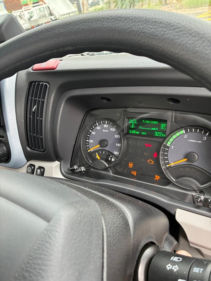 2025 Fuso Canter 515 Alloy Tray White