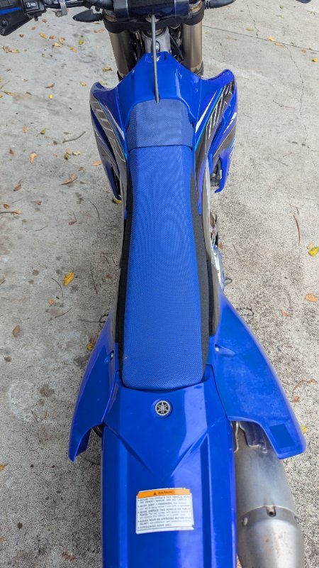 2021 Yamaha WR450F Blue