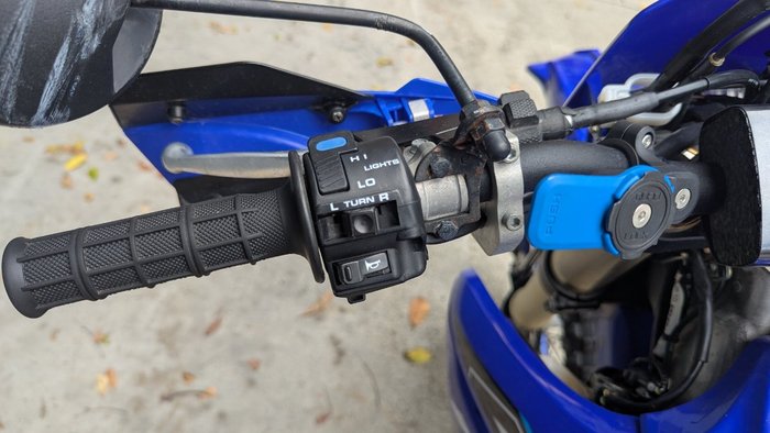 2021 Yamaha WR450F Blue