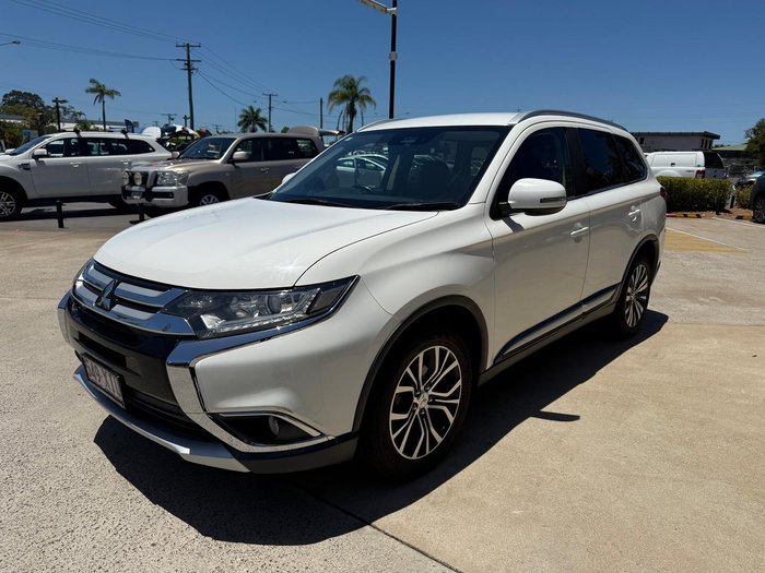 2017 Mitsubishi Outlander LS Safety Pack ZK MY17 4X4 On Demand White