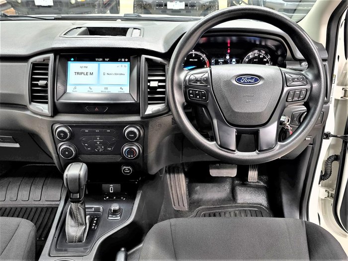 2021 Ford Ranger XL PX MkIII MY21.25 4X4 Dual Range Arctic White