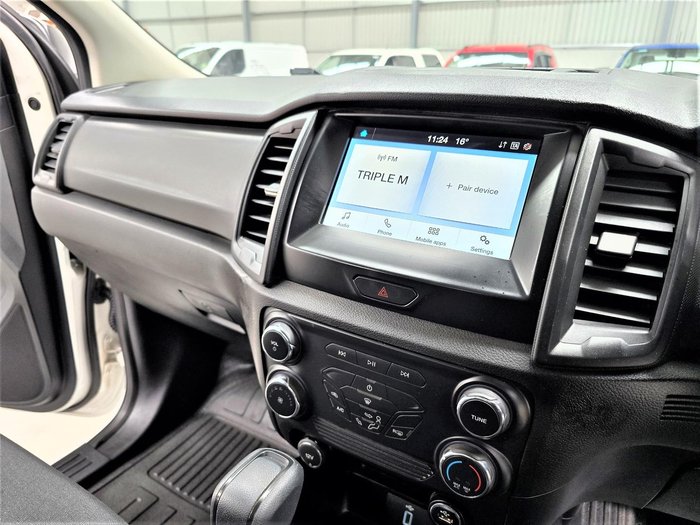 2021 Ford Ranger XL PX MkIII MY21.25 4X4 Dual Range Arctic White