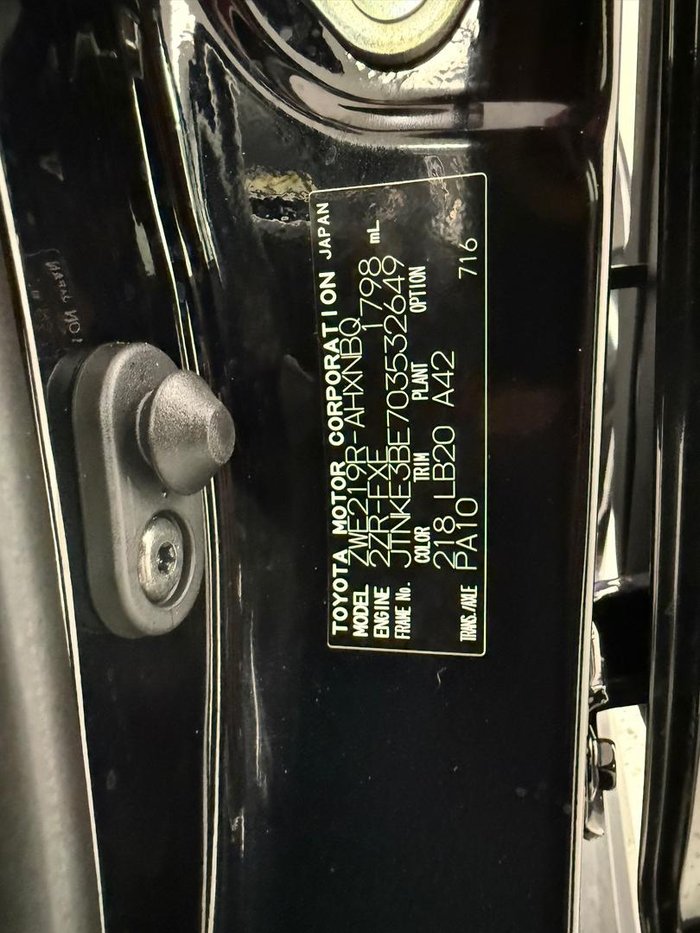 2024 Toyota Corolla ZR Hybrid ZWE219R Eclipse Black