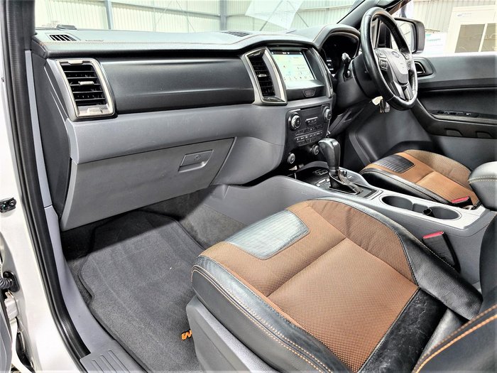 2017 Ford Ranger Wildtrak PX MkII 4X4 Dual Range Ingot Silver