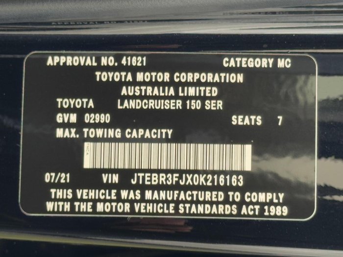 2021 Toyota Landcruiser Prado Kakadu