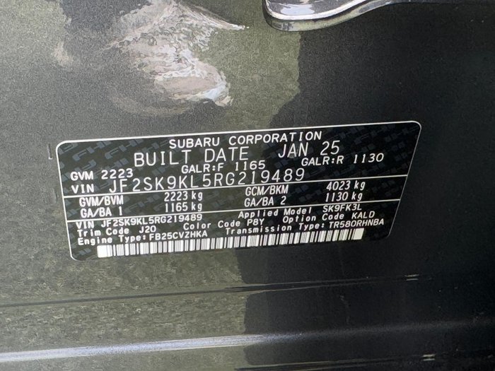 2025 Subaru Forester 2.5i-L