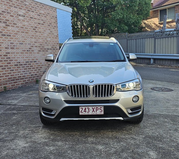 2014 BMW X3 xDrive20d F25 MY14 4X4 Constant Mineral Silver