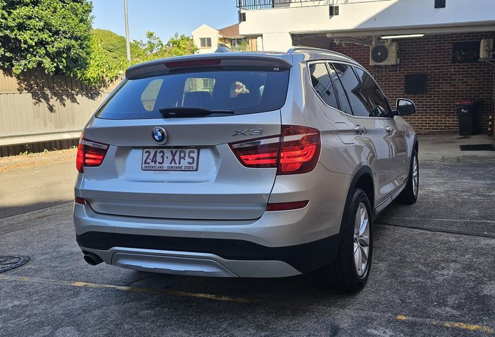 2014 BMW X3 xDrive20d F25 MY14 4X4 Constant Mineral Silver