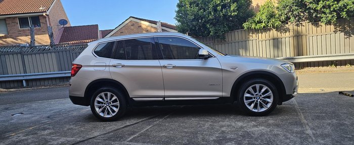 2014 BMW X3 xDrive20d F25 MY14 4X4 Constant Mineral Silver