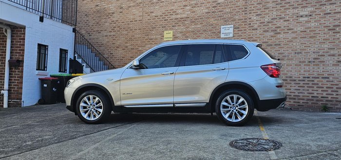 2014 BMW X3 xDrive20d F25 MY14 4X4 Constant Mineral Silver