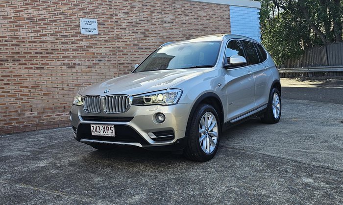 2014 BMW X3 xDrive20d F25 MY14 4X4 Constant Mineral Silver