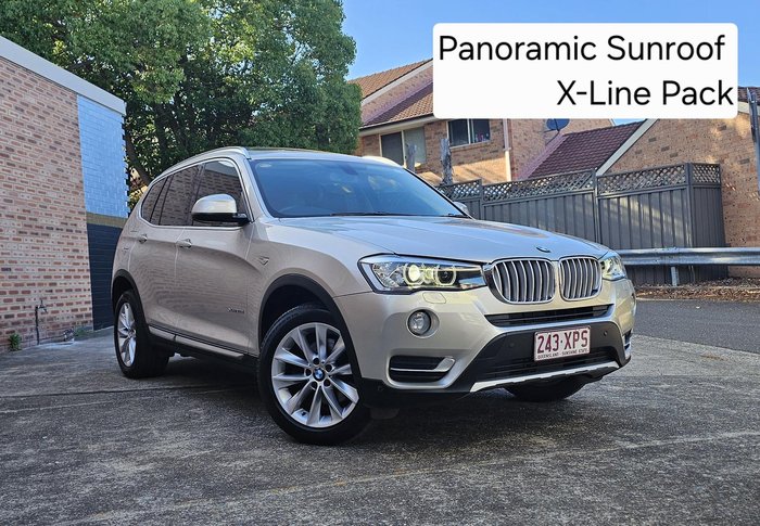 2014 BMW X3 xDrive20d F25 MY14 4X4 Constant Mineral Silver